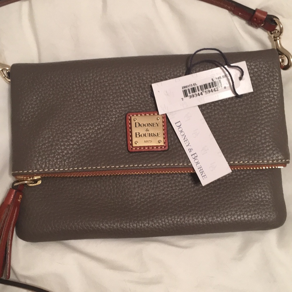 Flat fold over crossbody